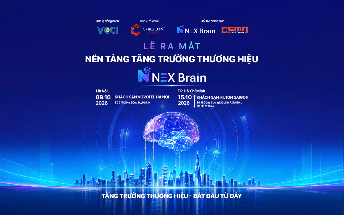 Chicilon bắt tay c&ugrave;ng NEX Brain&trade; mở rộng giải ph&aacute;p tăng trưởng thương hiệu tại Việt Nam