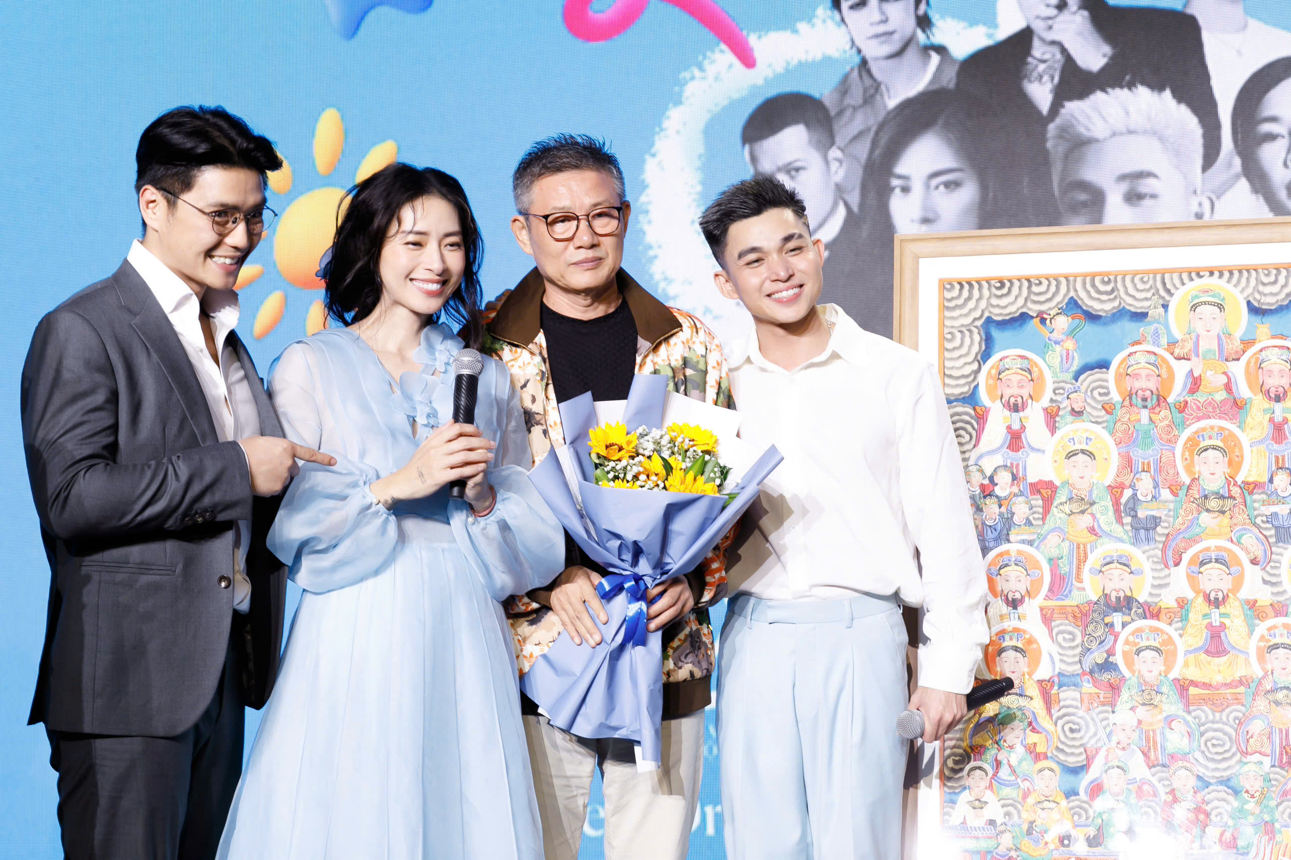 Representatives from the Project Organizing Committee took a photo with Chicilon Media's CEO, Mr. Guo Zhi Feng