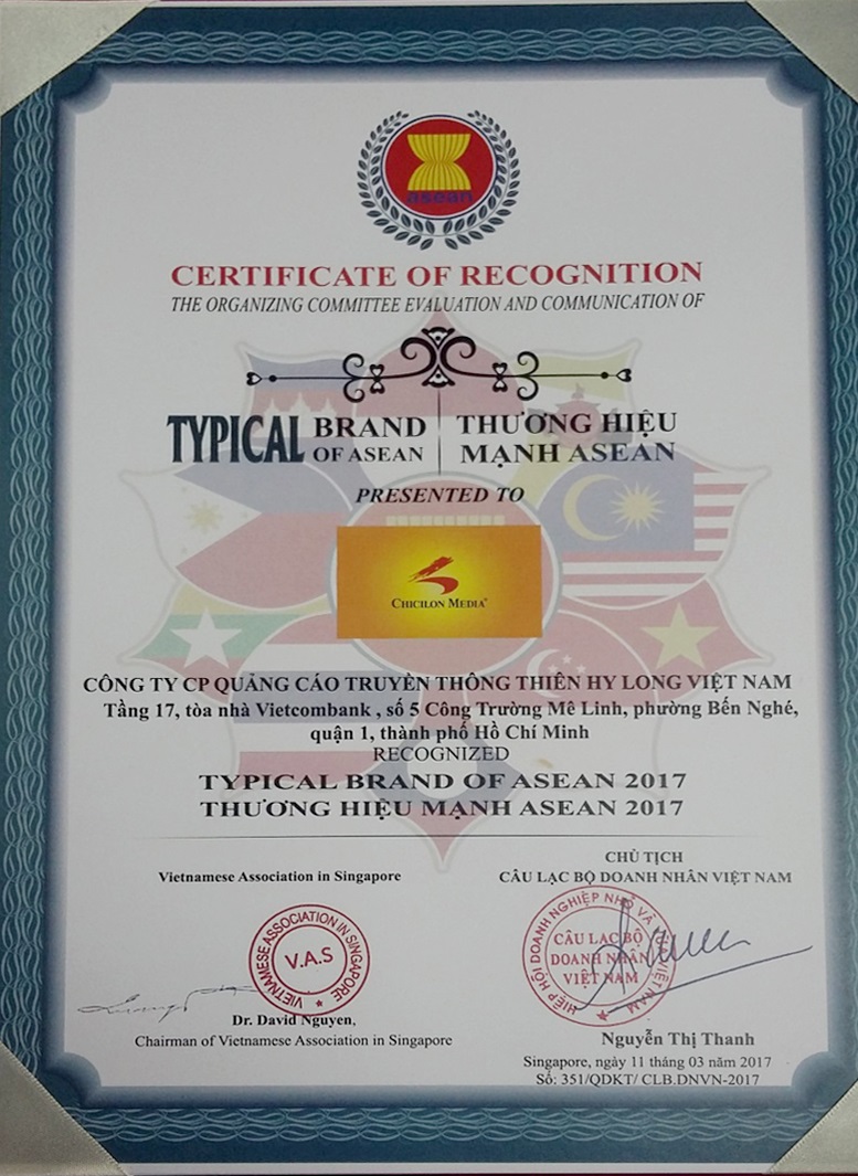 Thương hiệu mạnh ASEAN năm 2017